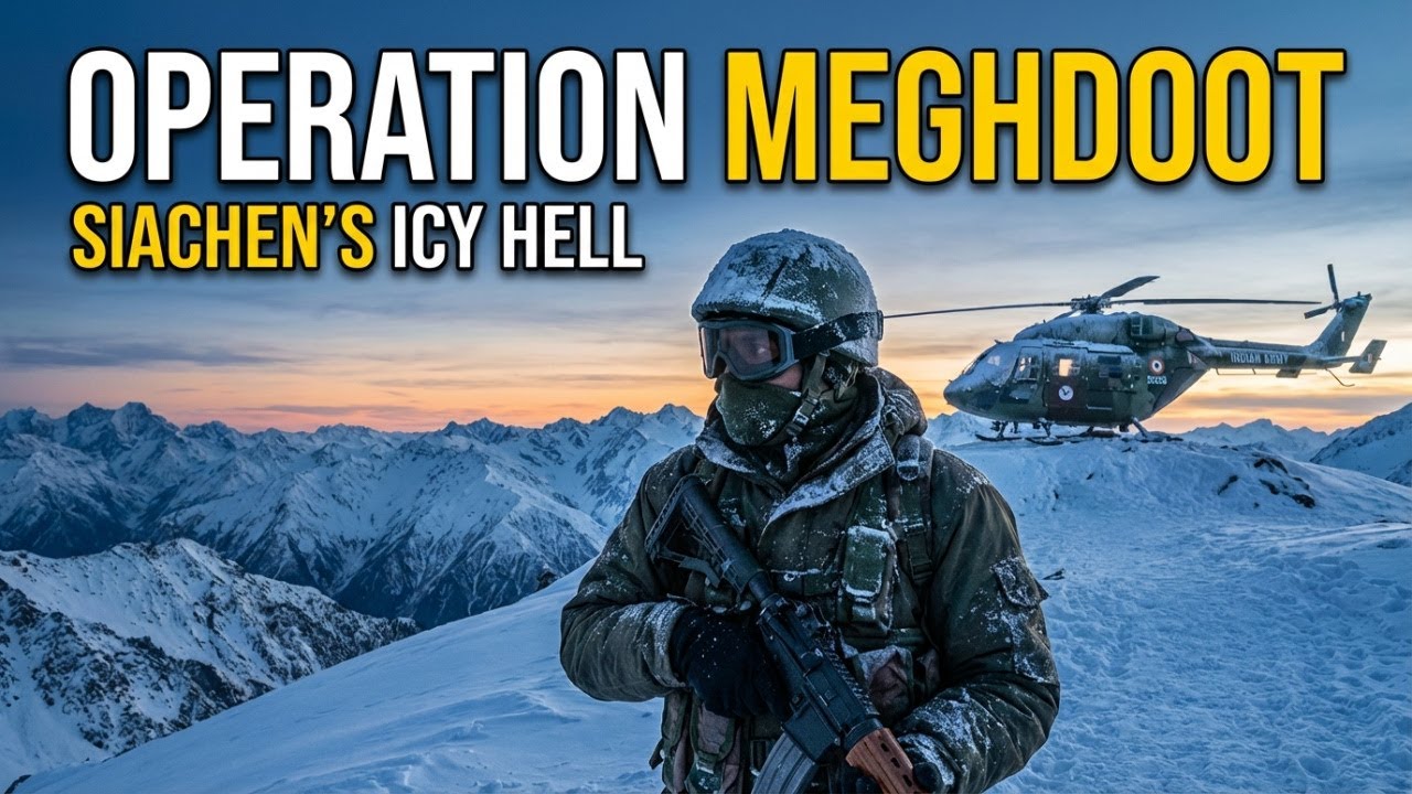 Operation Meghdoot | −60°C में Indian Army की ऐतिहासिक जीत | Siachen Glacier Documentary