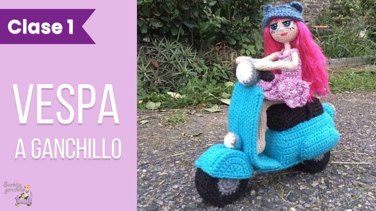 Vespa a Ganchillo - Clase 1: Chasis | Saekita