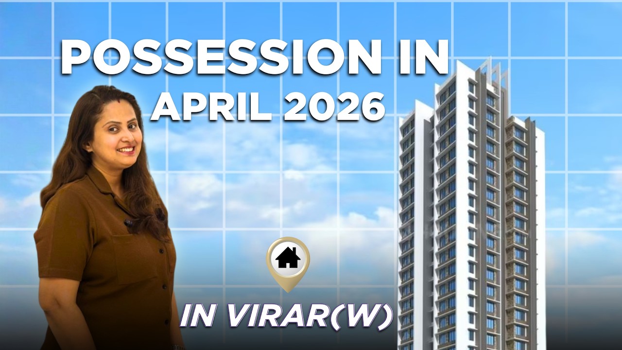 🔥 1 & 2 BHK Homes in Virar West | Everything Just Minutes Away