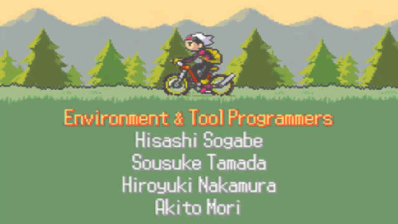Pokémon Ruby - Credits
