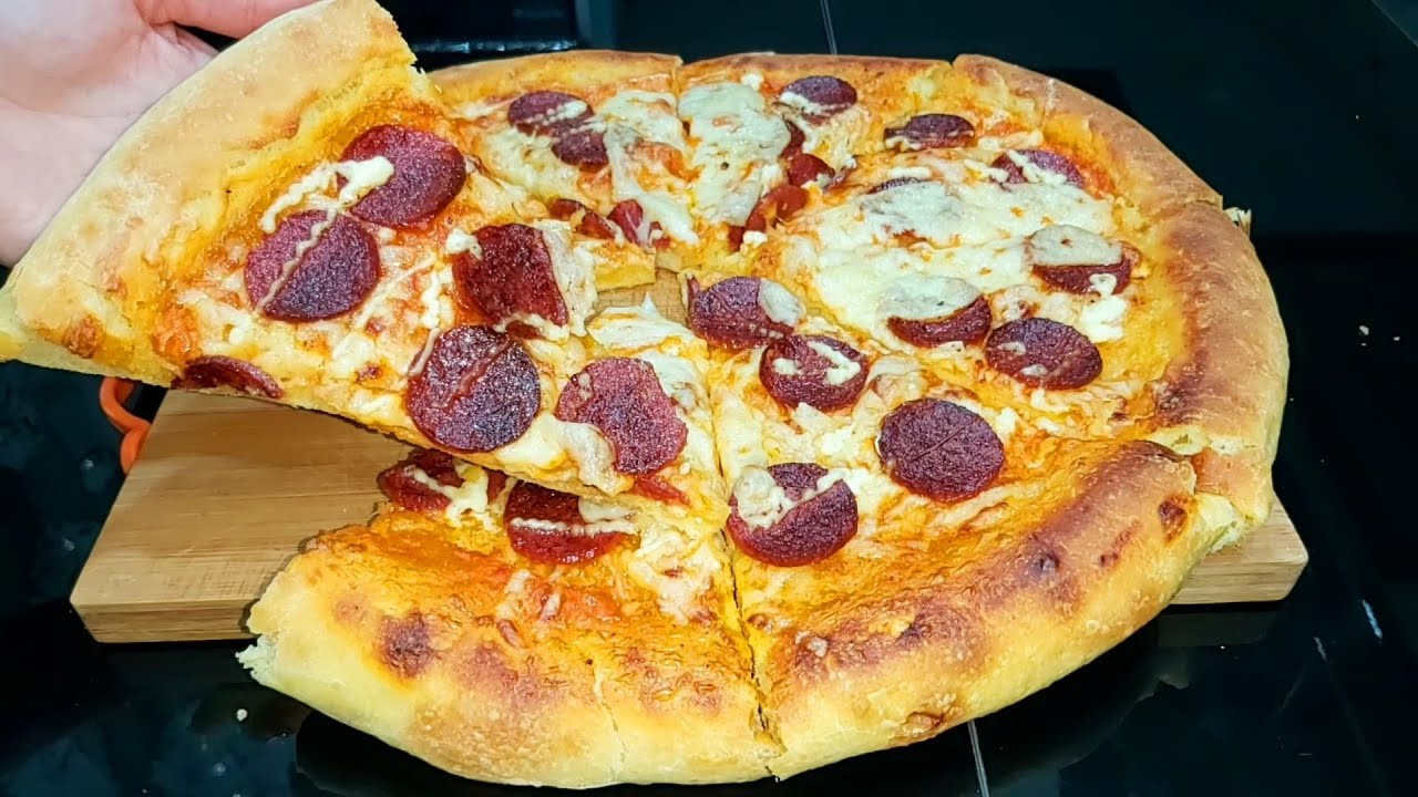 #Պիցցայի խմոր🍕🍕երբ պատրաստեք այս խմորը այլևս չեք գնի խանութից#պիցցա Պեպերոնի#Пицца Пепперони#pizza