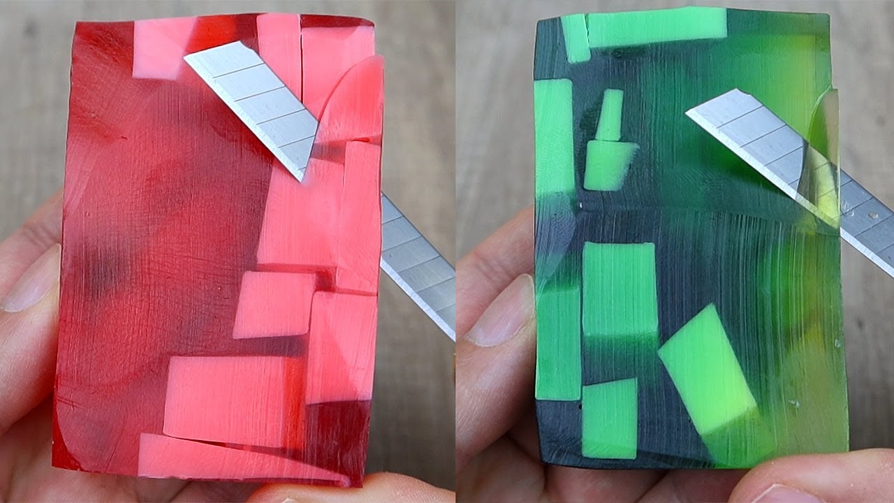 Relaxing Soap Cutting ASMR. Satisfying Soap and lipstick cutting. Corte de jabón - 922