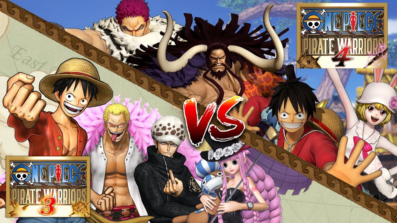 One Piece Pirate Warriors 3 VS 4 || Инновации, но какой ценой?