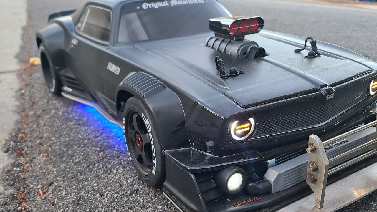 Arrma Felony 6s run with full light kit by polo creations