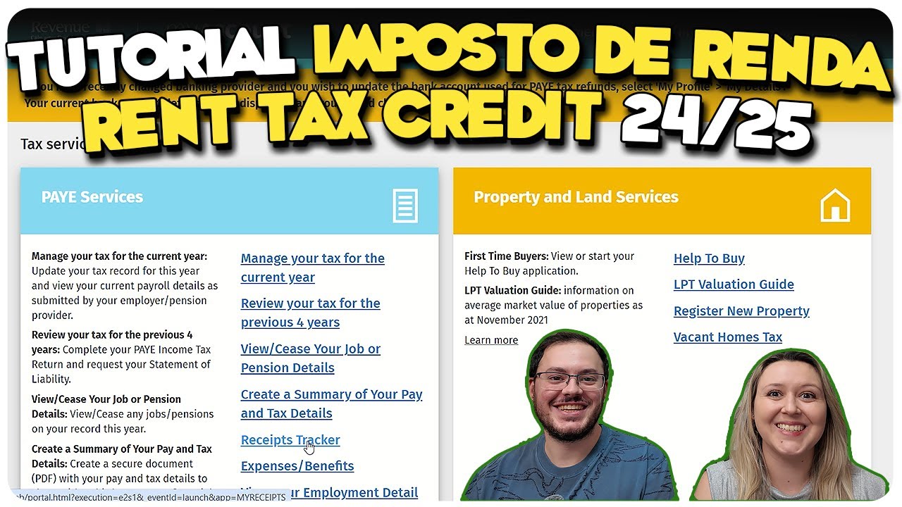 Como Declarar Imposto de Renda na Irlanda e Solicitar o Rent Tax Credit