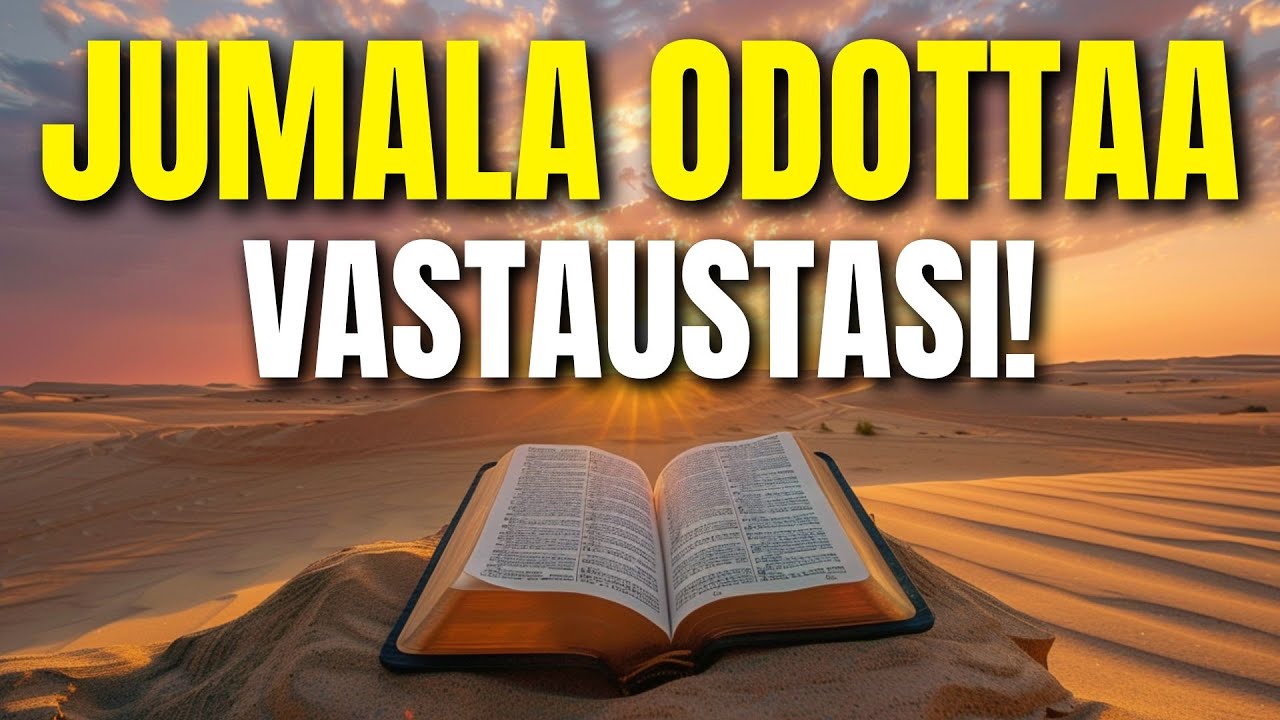 Jumala odottaa sinun ’kyllä’-sanaasi – antaudu ja näe, mitä Hän tekee