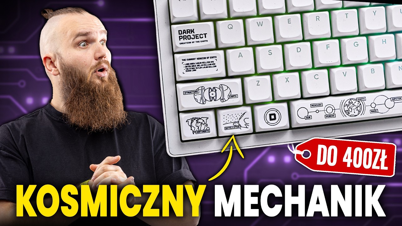 Ta klawiatura to KOSMOS 🚀👨‍🚀🌏 Najlepsza klawiatura mechaniczna do 400 zł?
