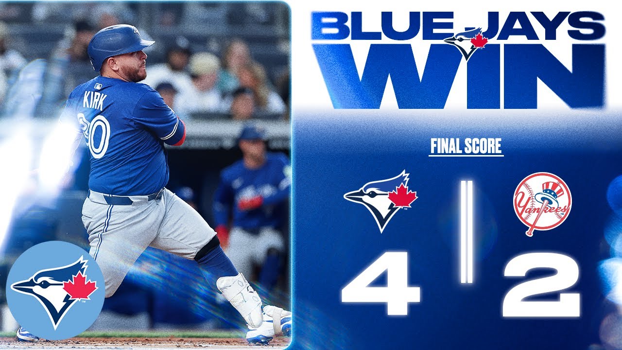 Alejandro Kirk provides CLUTCH ninth-inning hit, Blue Jays escape with win in New York!