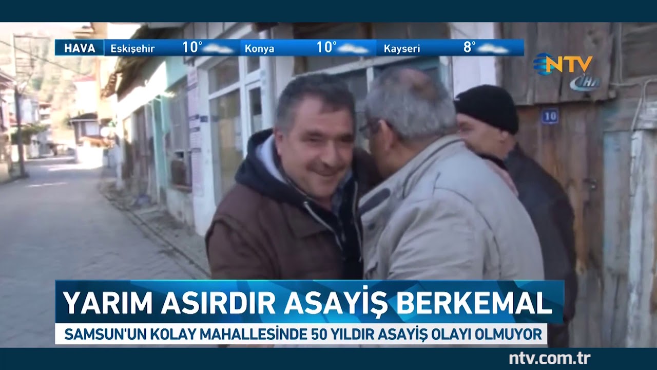 Kolay Mahallesi'nde 50 yıldır asayiş berkemal