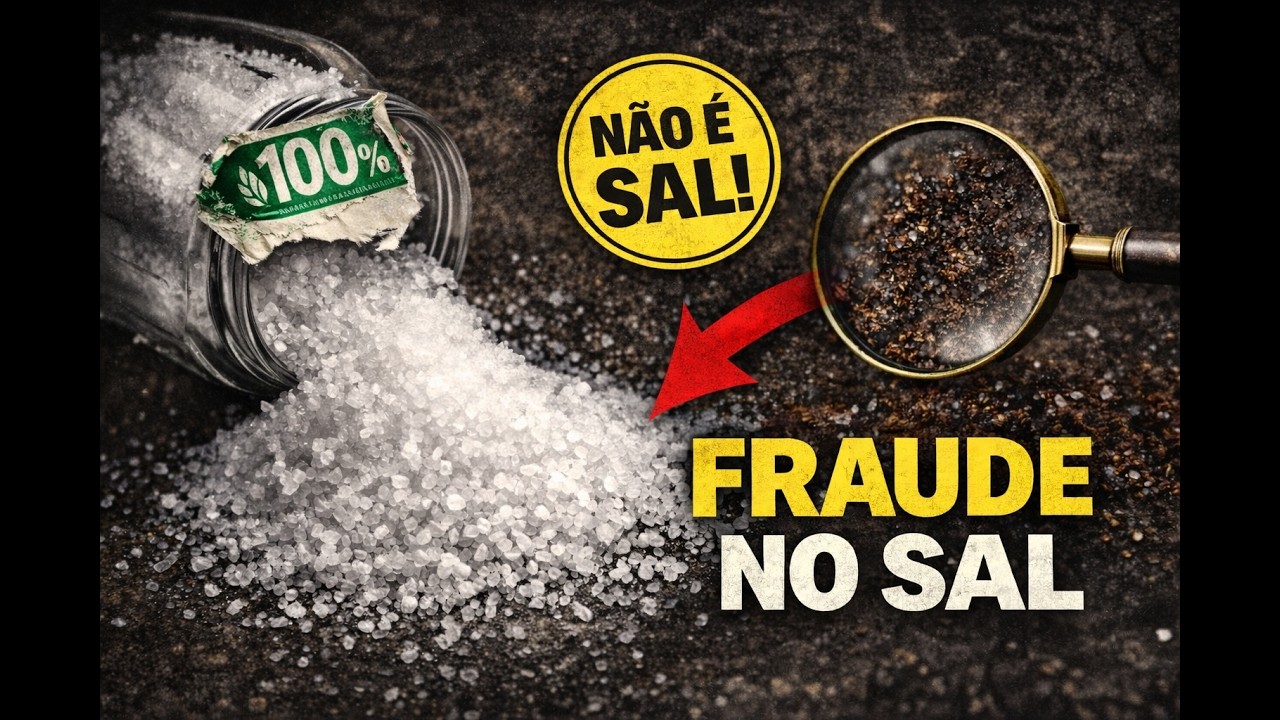A FRAUDE DO SAL (O que você está consumindo sem saber)