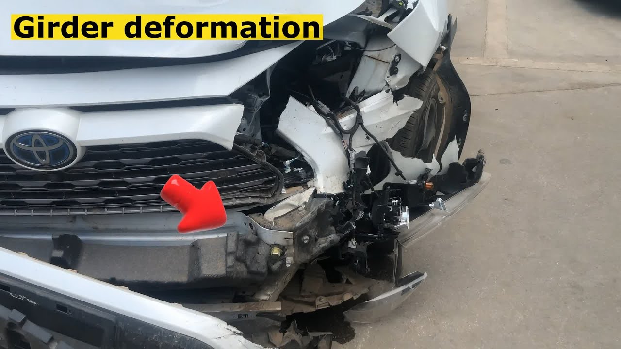 Удивительные методы ремонта Toyota RAV4 при лобовом столкновении！