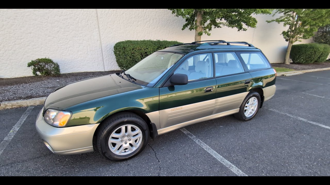 Обзор 4K Subaru Outback AWD Wagon 2000 года. Виртуальный тест-драйв и осмотр