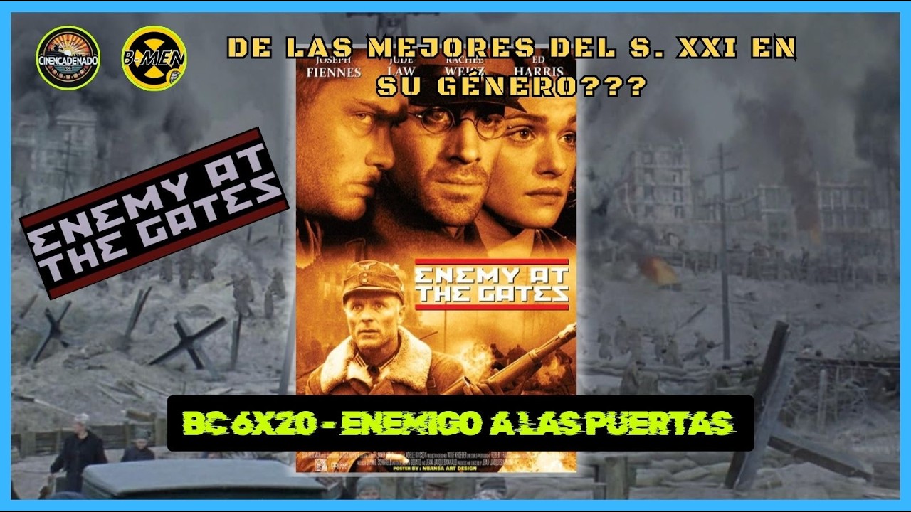 ENEMIGO A LAS PUERTAS (2001) - Una de las grandes pelis bélicas ¿Y un poco olvidadas? Joya de culto?