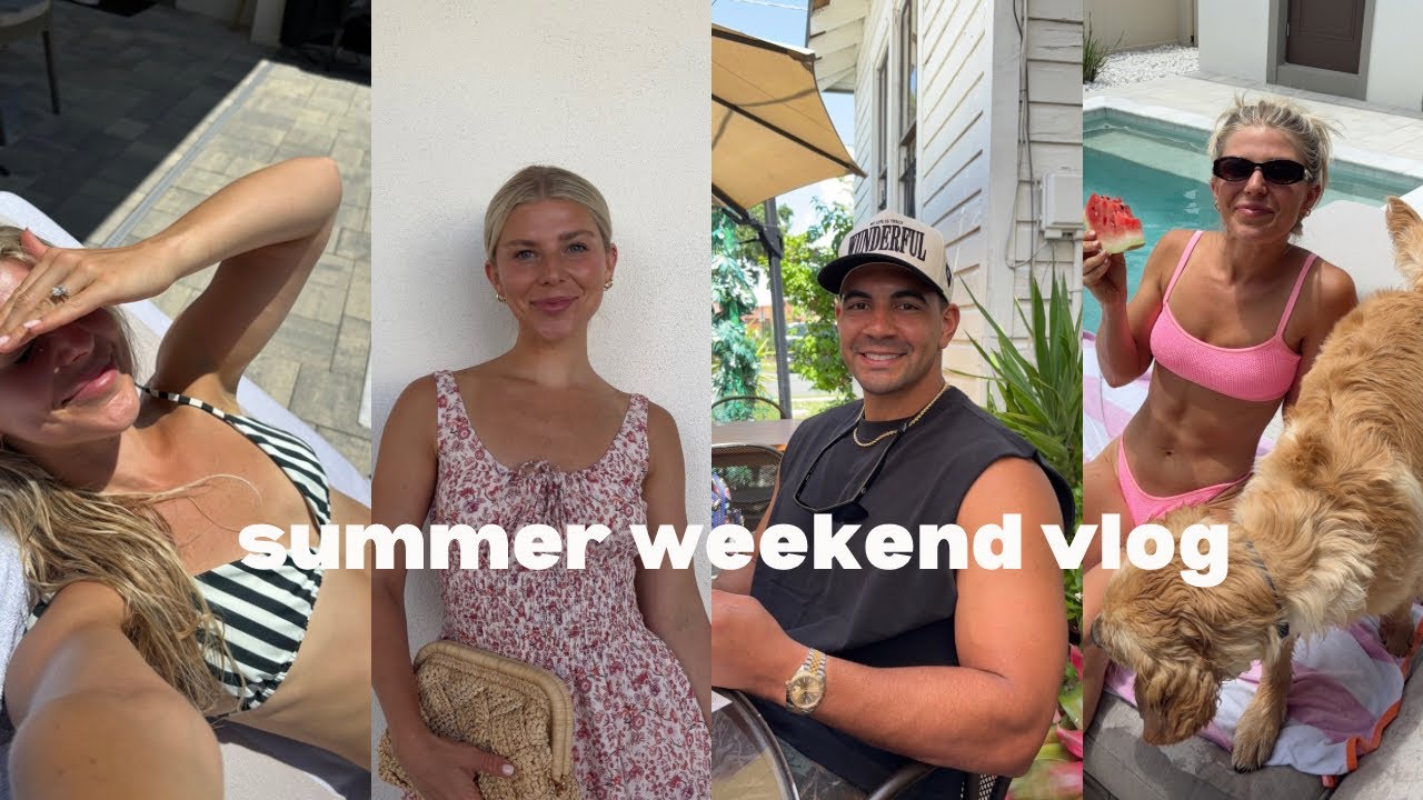 I love summer weekends!!!!