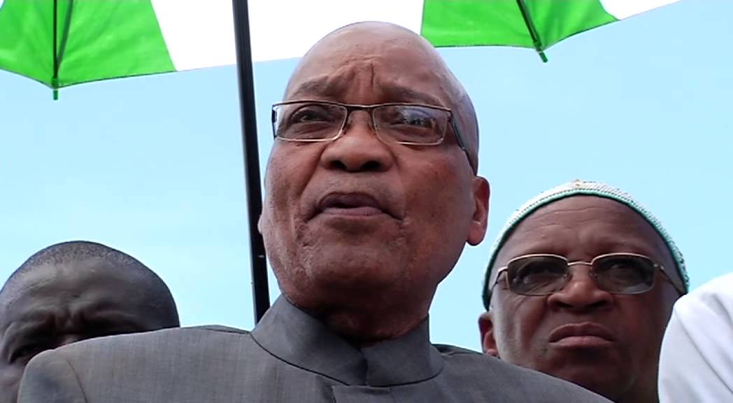 President Zuma attends the AmaMpondomise Heritage Celebrations