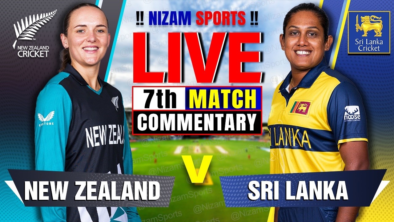 🔴Live: New Zealand vs Sri Lanka | 7th Match | Live Cricket Score & Commentary