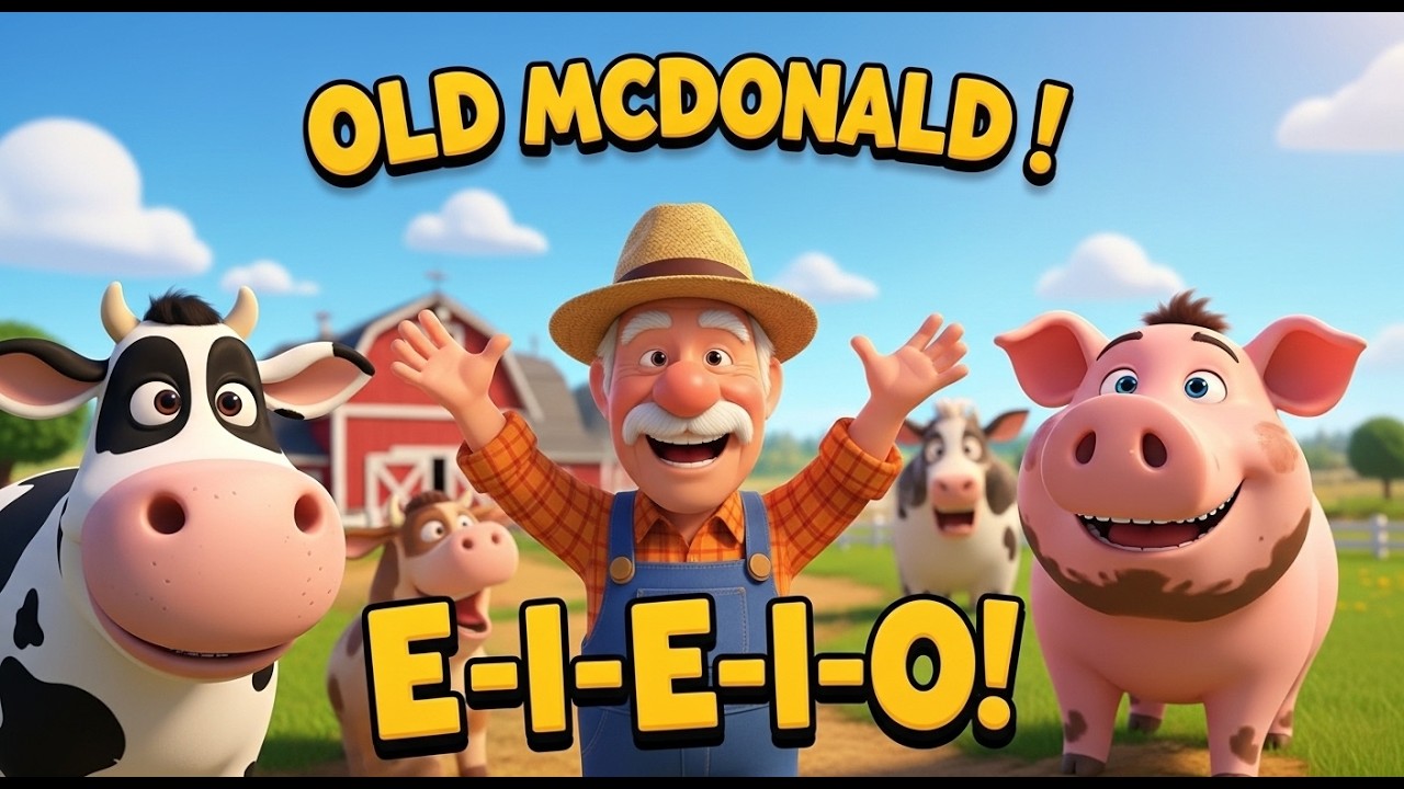 Old Mac Donald Had A Farm + MORE Fun Nursery Rhymes! | TIKI FUN KIDS