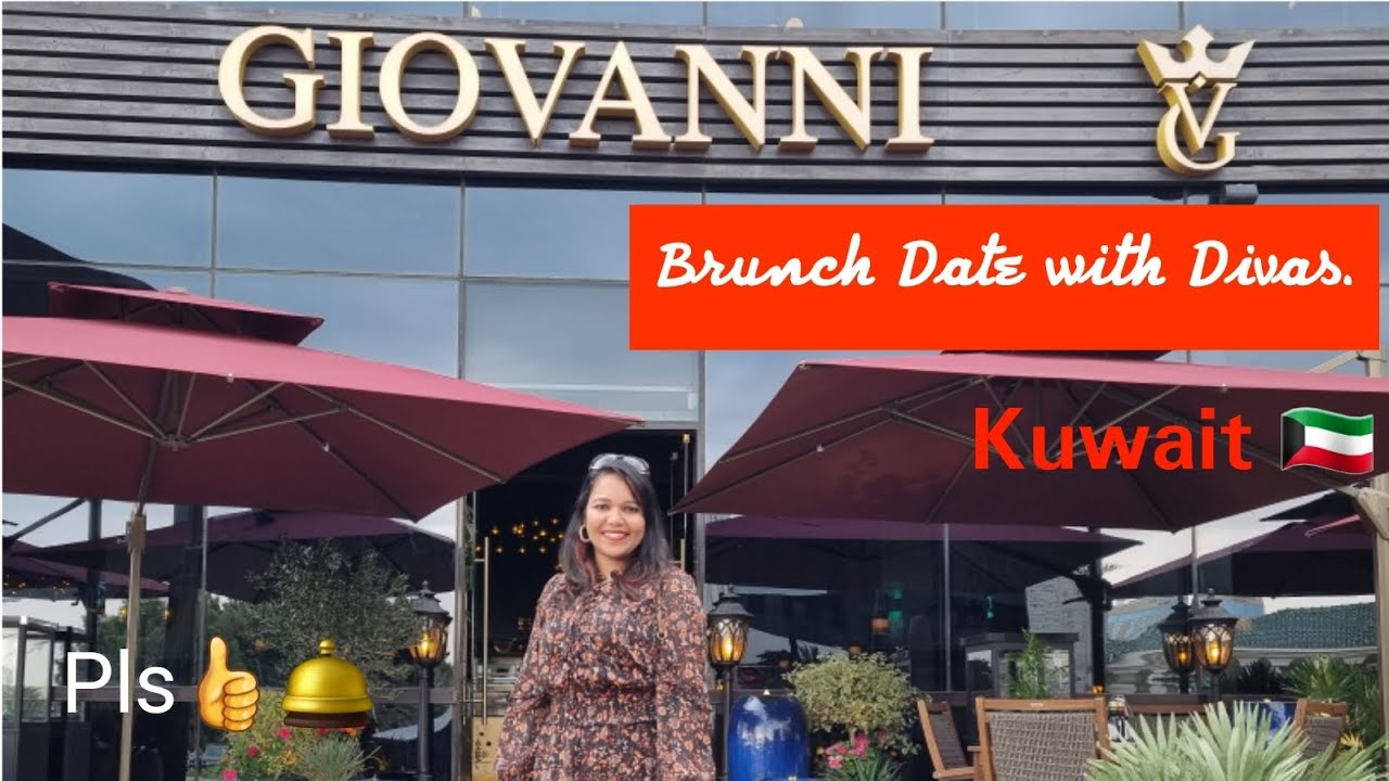 Brunch date with Divas @Giovanni restaurant കുവൈറ്റ് 🇰🇼 A beautiful place for hangout.#giovanni