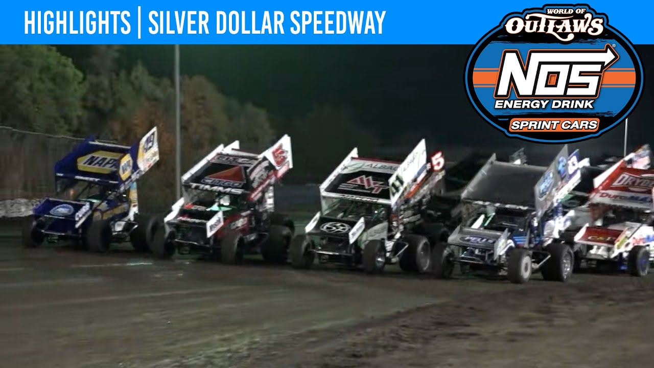 World of Outlaws NOS Energy Drink Sprint Cars Silver Dollar Speedway September 10, 2022 | HIGHLIGHTS