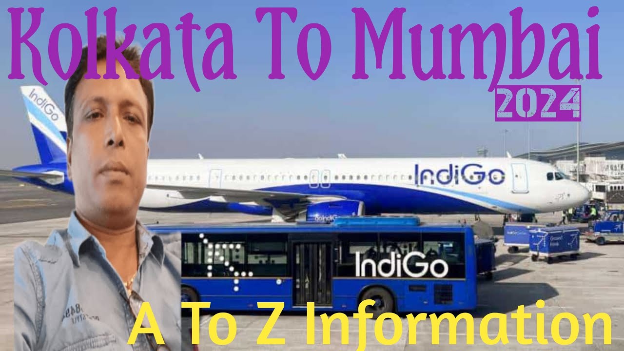 Kolkata To Mumbai Indigo flight ✈️  || Indigo 6E 5288 || কোলকাতা থেকে মুম্বাই ✈️2024