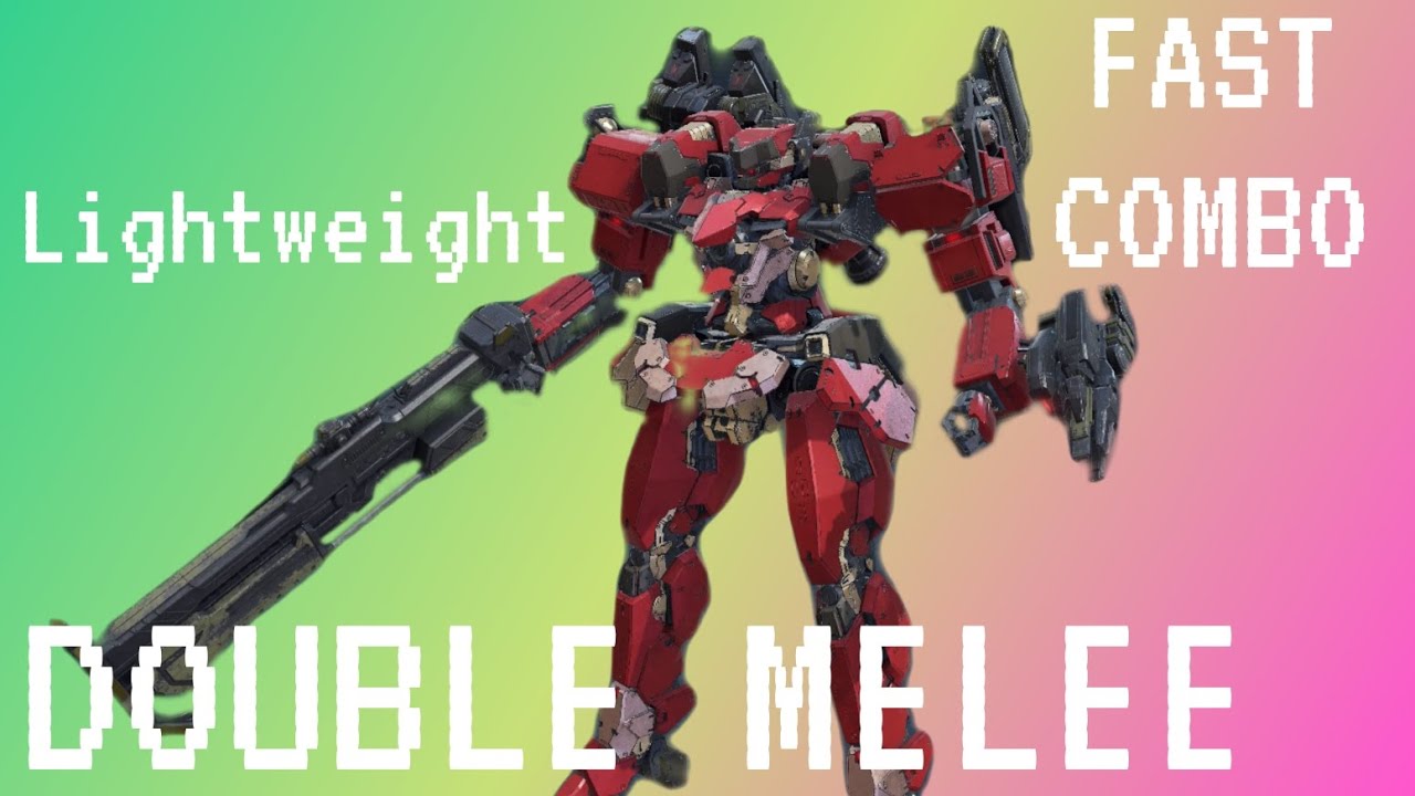 DOUBLE MELEE! Lightweight PvP Build Showcase - Armored Core 6
