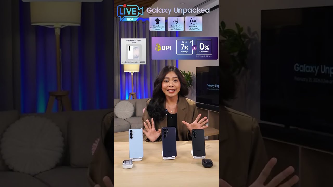 Catch the new Galaxy live! ✨