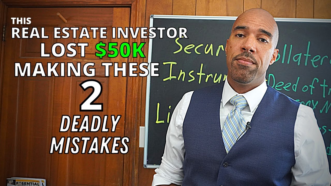 real estate investor made these 2 biggest mistakes-lost $50,000 lesson