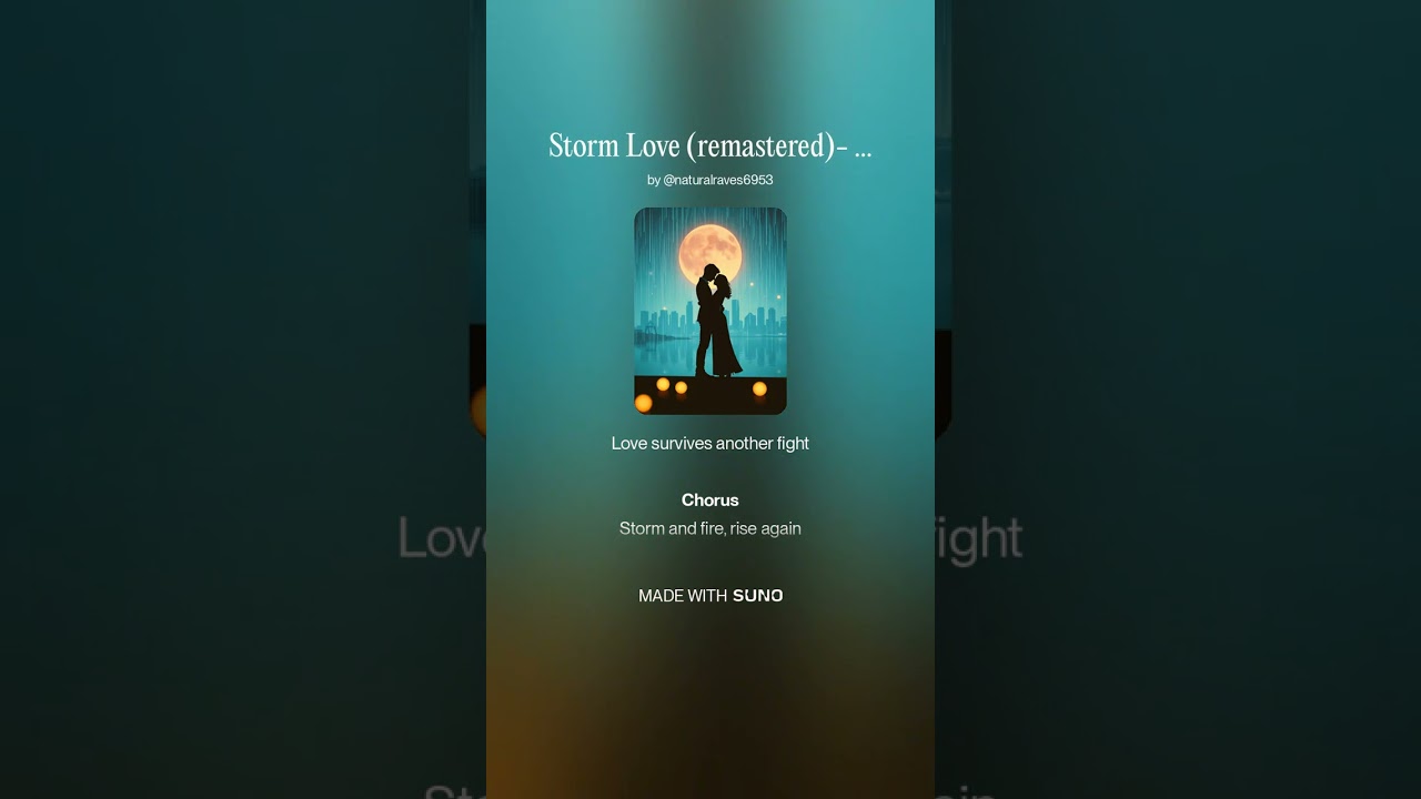 Storm Love remastered  L Ursu Media