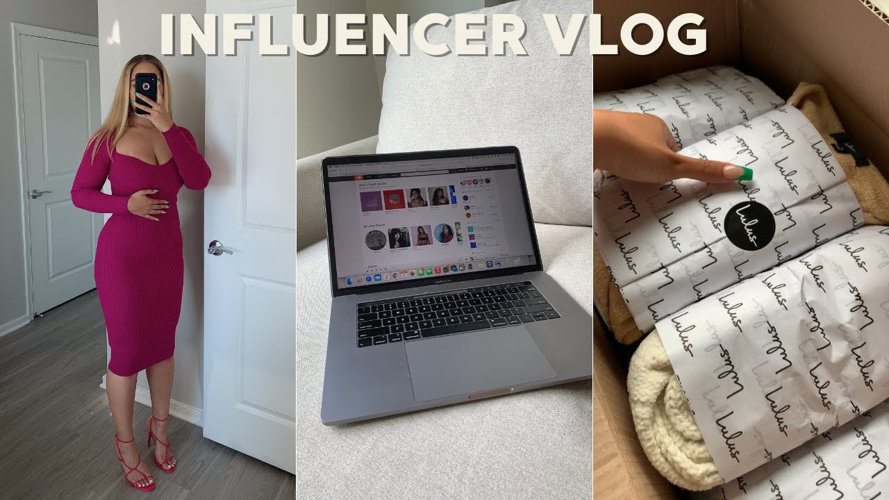 INFLUENCER VLOG | No Copyright Music, Getting Sponsorships, BTS Filming and Editing, etc.