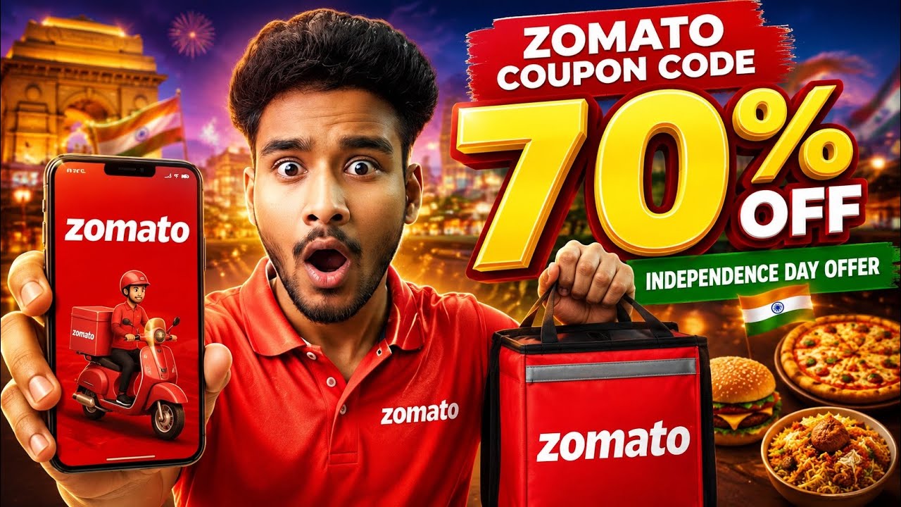 Zomato Coupon Code Today 🍔🔥 Get NEW Zomato Offers, Discounts & Promo Codes | Save Big on Food