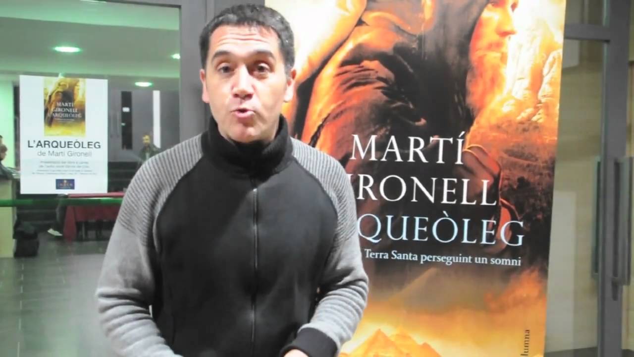 Mart&iacute; Gironell, escriptor, amb el Moviment R