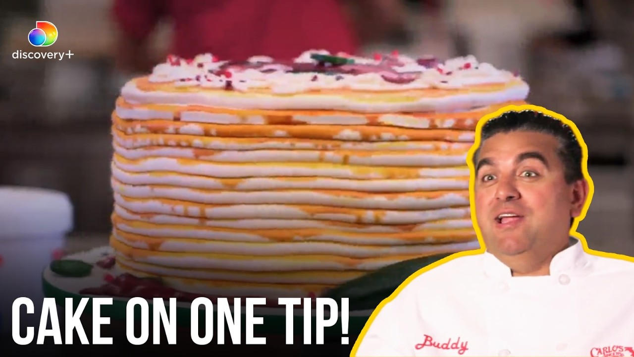 The Most Complicated Cake Builds At Carlo's Bakery | Cake Boss S8 | discovery+ India