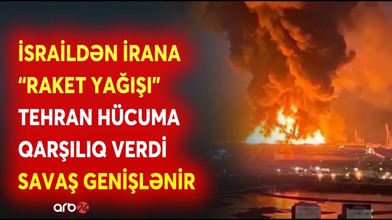 İrandan İsrailə AĞIR ZƏRBƏLƏR - Müharibənin MİQYASI GENİŞLƏNİR - NATO rəsmən SAVAŞA GİRİR?
