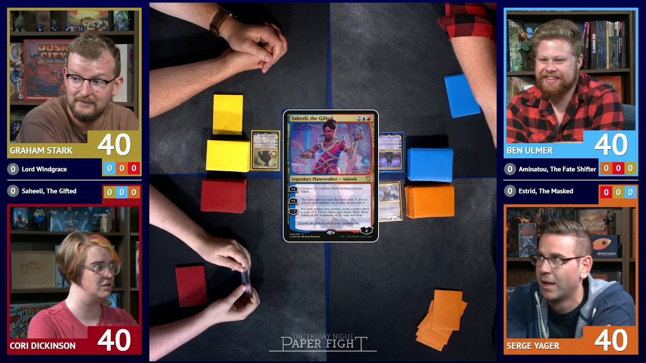 Friday Night Paper Fight &mdash; Commander 2018