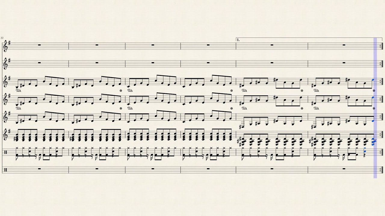 Front Ensemble Lot tune: Creep