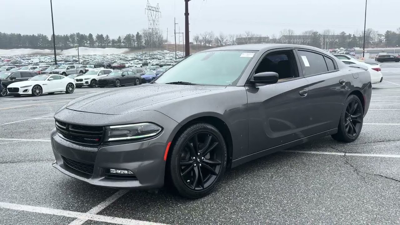 313478- 2018 DODGE CHARGER SXT PLUS