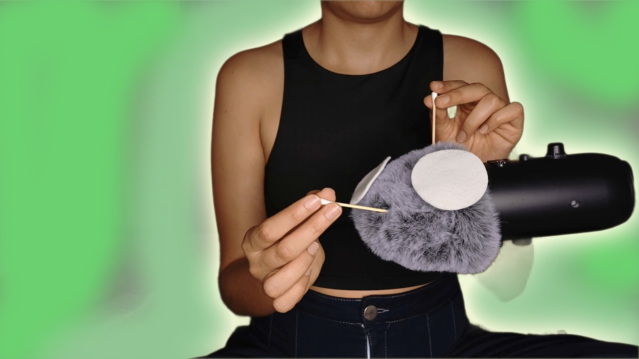 ASMR 😶‍🌫️ Soft & Fluffy  🤍 Cotton Sounds ☁️