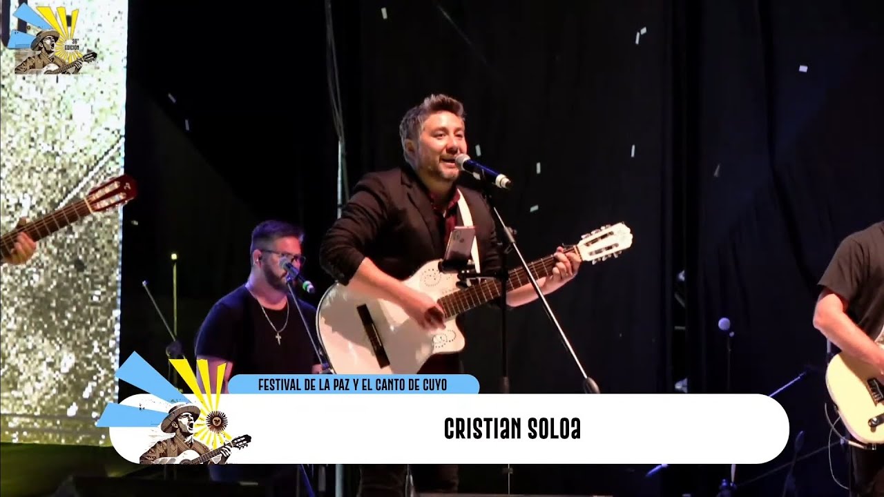 Cristian Soloa - Festival de la Paz y el canto de cuyo 2025