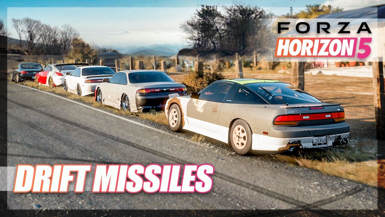 Forza Horizon 5 - Taking Drift Missiles to Ebisu Circuit!