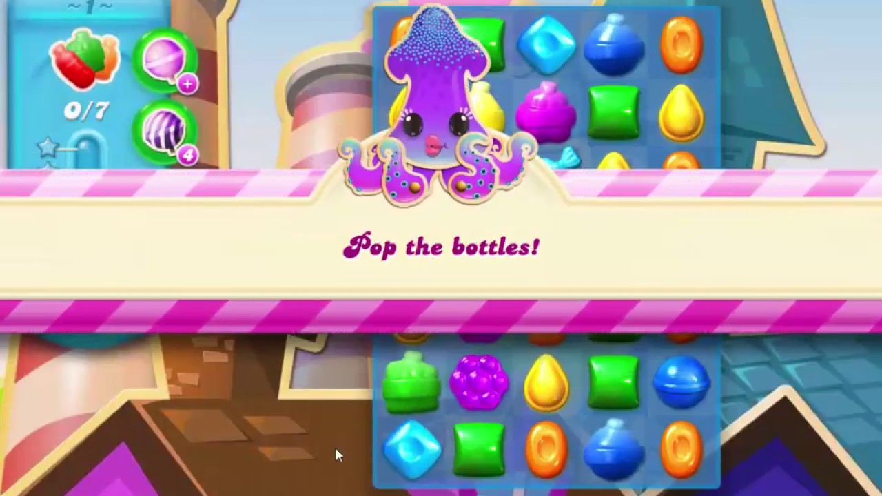 Candy Crush Soda Saga Level 1