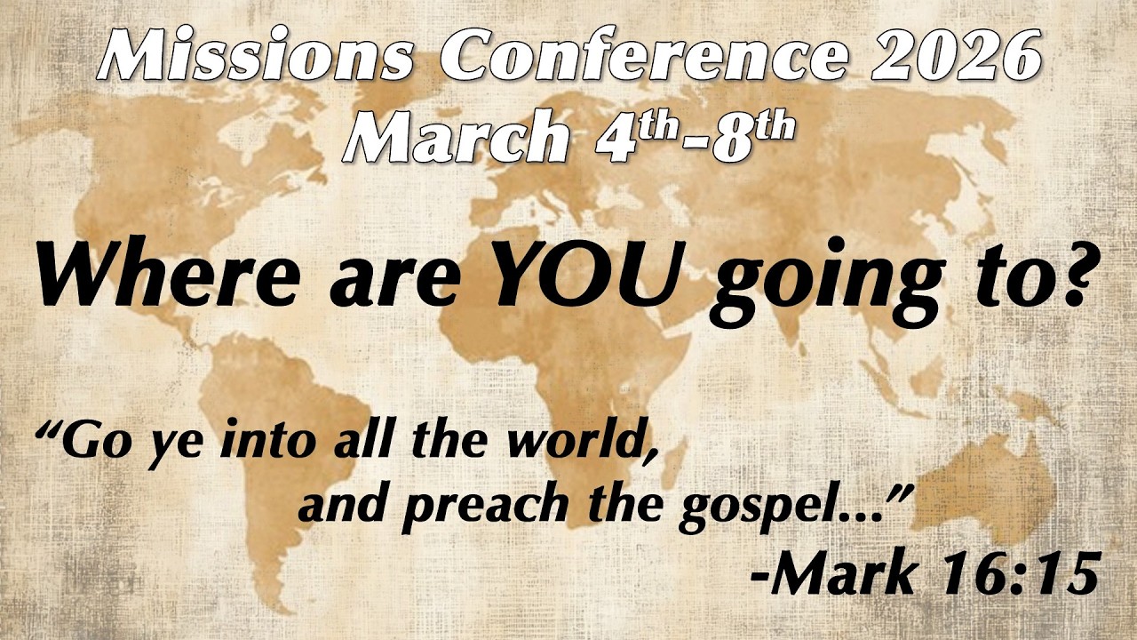 Thursday, March 5th Missions Live Stream