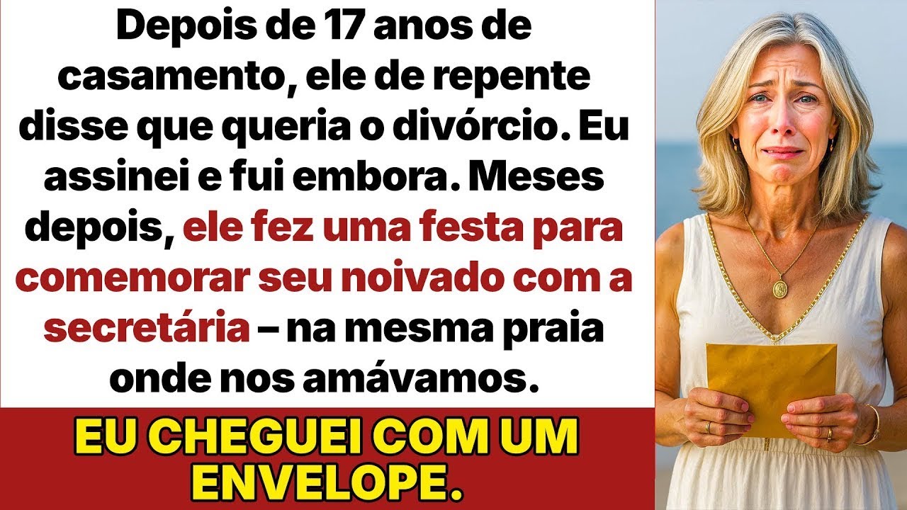 Após o divórcio, meu marido se exibiu com a secretária, mas o testamento arruinou tudo!