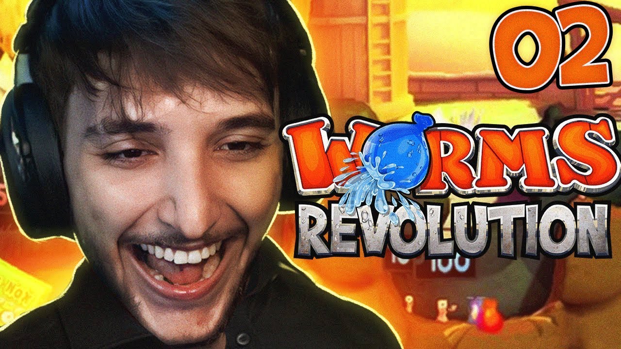 CALANGO JOGANDO WORMS COM ZERO GABI E FELPS