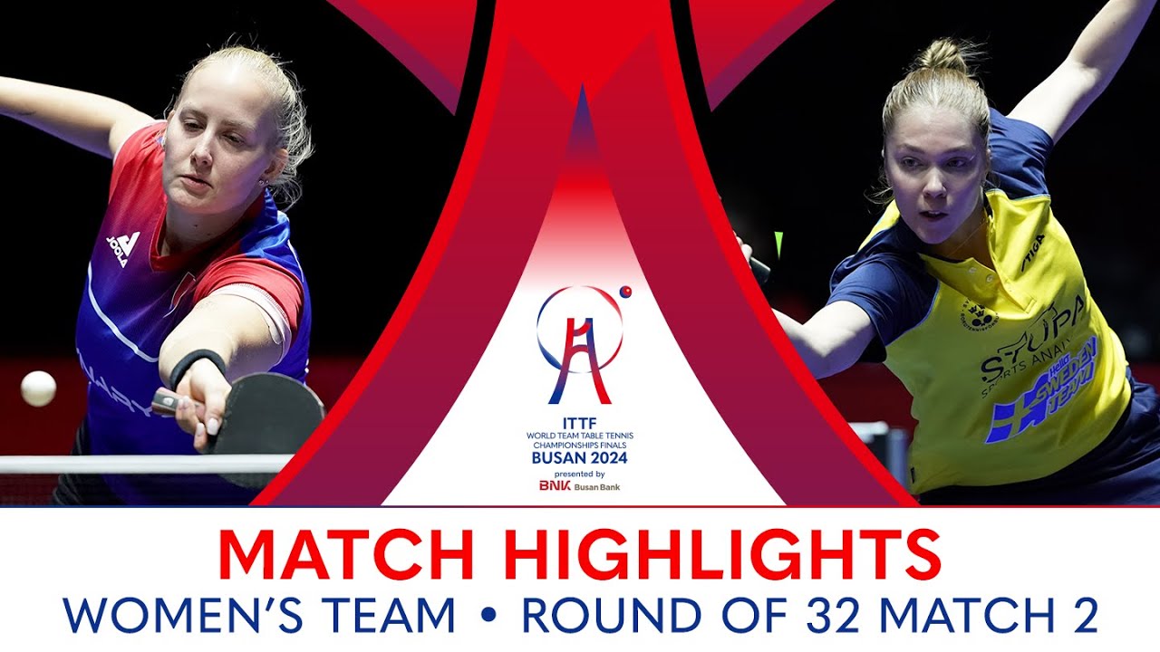 Christina Kallberg (SWE) vs Barbora Balazova  (SVK) | WT R32 - Match 2 | #ITTFWorlds2024