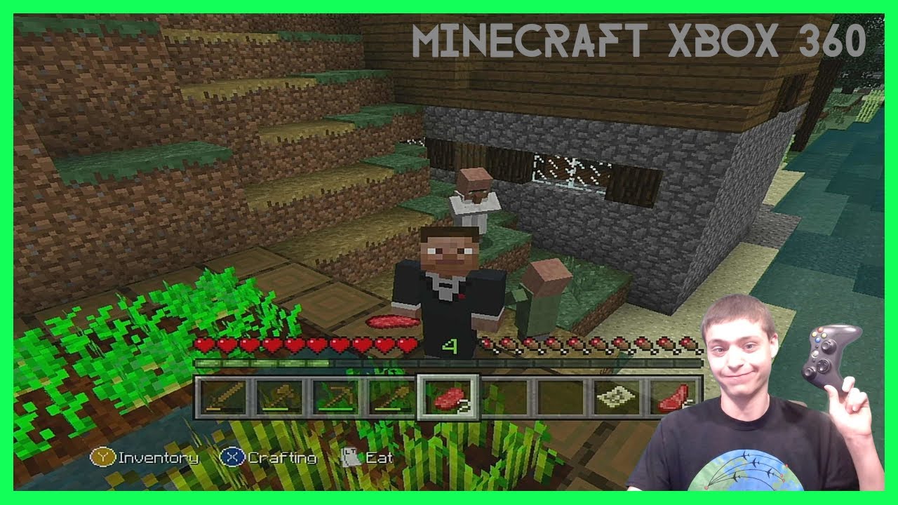 Playing Minecraft Xbox 360 | Nostalgia Times