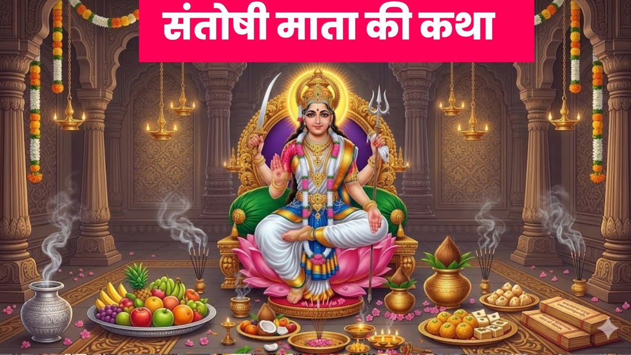 संतोषी माता व्रत कथा |santoshi mata vrat katha | santoshi mata ki katha#santoshimatavratkatha