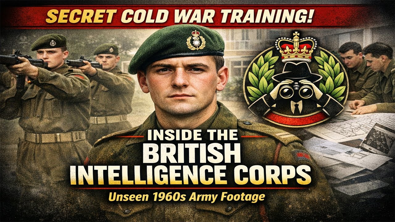 Inside Britain’s Secret Intelligence Corps | Cold War Army Training 1960s Film