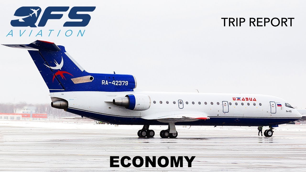 TRIP REPORT | Izhavia - Yak 42D - Saint Petersburg (LED) to Izhevsk (IJK) | Economy