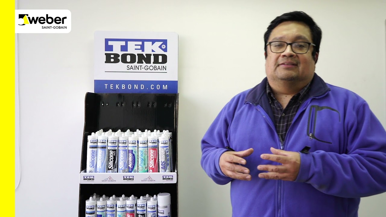 Weber: Mix de silicones y sellantes TEKBOND
