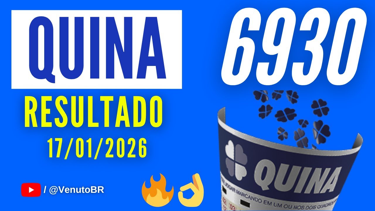 🍀 RESULTADO QUINA 6930